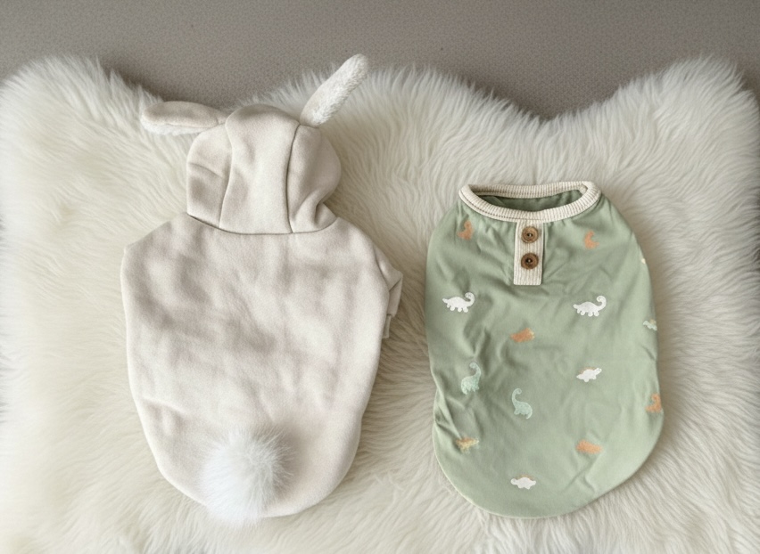 moncheri happybag 2026に入っていた犬服の写真